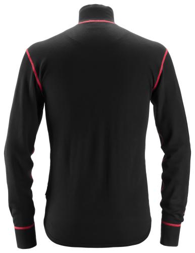 Snickers 9462 ProtecWork Half Zip Wool Long Sleeve Shirt