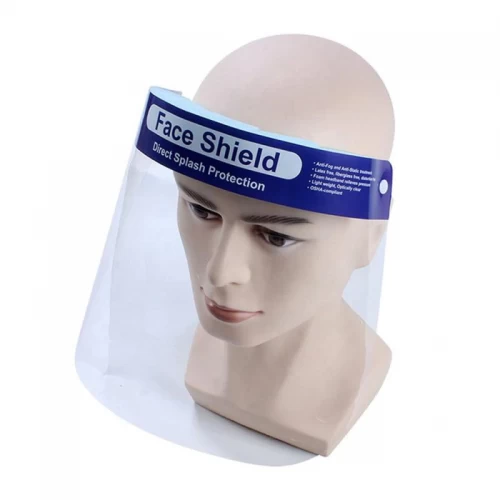Face Shield x 10: Anti Corona Full Face Shield- Anti-droplets, Anti-fog, Dust-proof Face Shield Protective Cover Transparent Face Eyes Protector Safety Mask