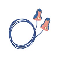 Chorded Foam Earplugs Pk 50