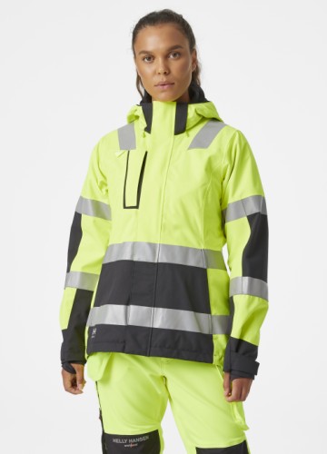 W Luna Hi Vis Shell Jacket