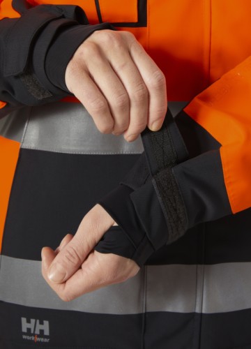 W Luna Hi Vis Winter Jacket