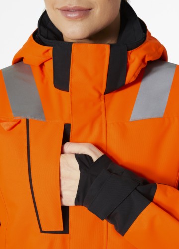 W Luna Hi Vis Winter Jacket