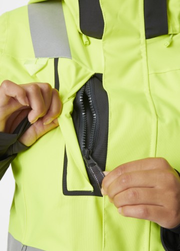 W Luna Hi Vis Winter Jacket