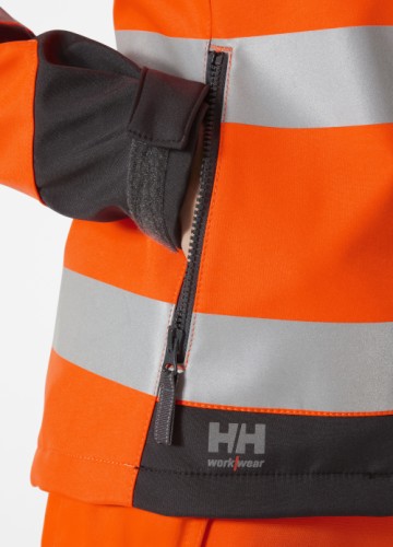 W Luna Hi Vis Softs Jacket
