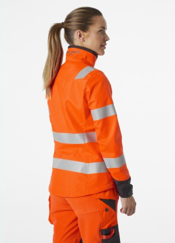 W Luna Hi Vis Softs Jacket