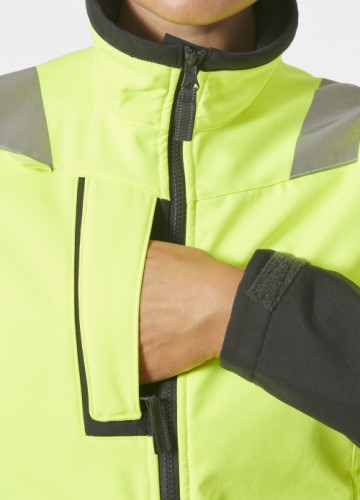 W Luna Hi Vis Softs Jacket