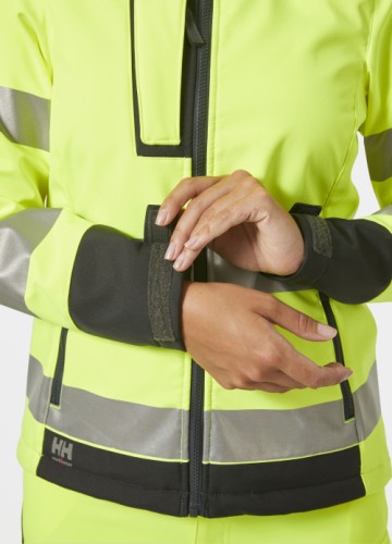 W Luna Hi Vis Softs Jacket