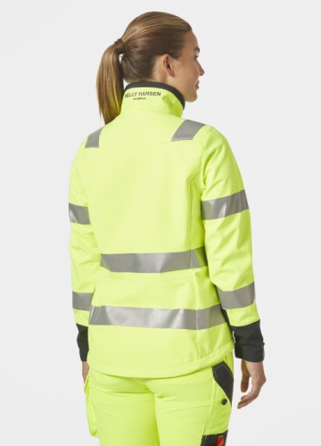 W Luna Hi Vis Softs Jacket