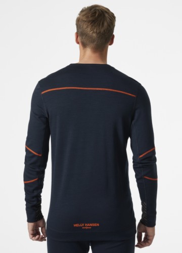 Hh Lifa Merino Crewneck