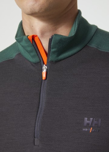 Hh Lifa Merino Half Zip