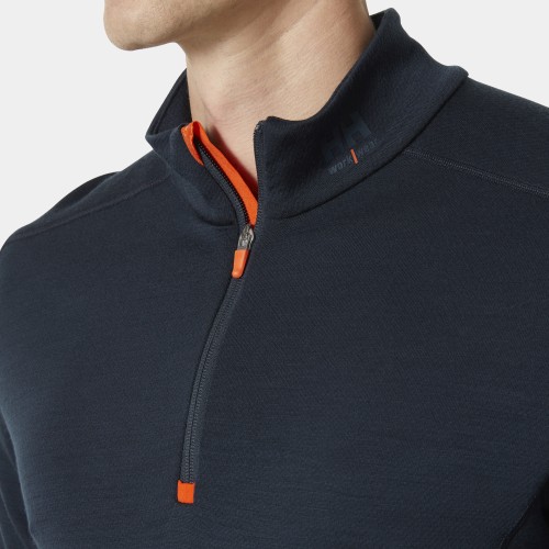 Hh Lifa Merino Half Zip