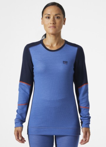 W Hh Lifa Merino Crewneck