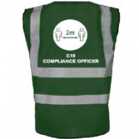 Hi Viz Vest - Covid 19 Compliance Officer