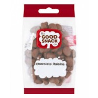 Good Snack Co Chocolate Raisins Bag 12 x 100gsm