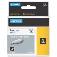Dymo RHINO 18432 vinyl black on yellow 12mm