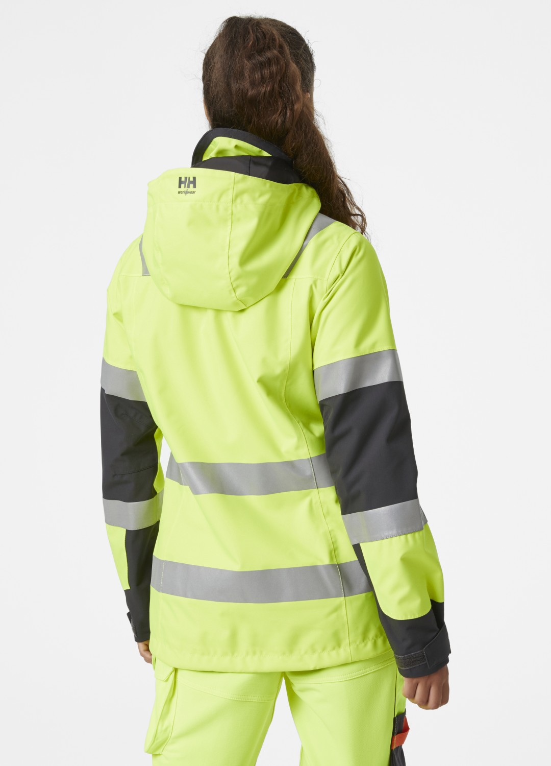 W Luna Hi Vis Shell Jacket