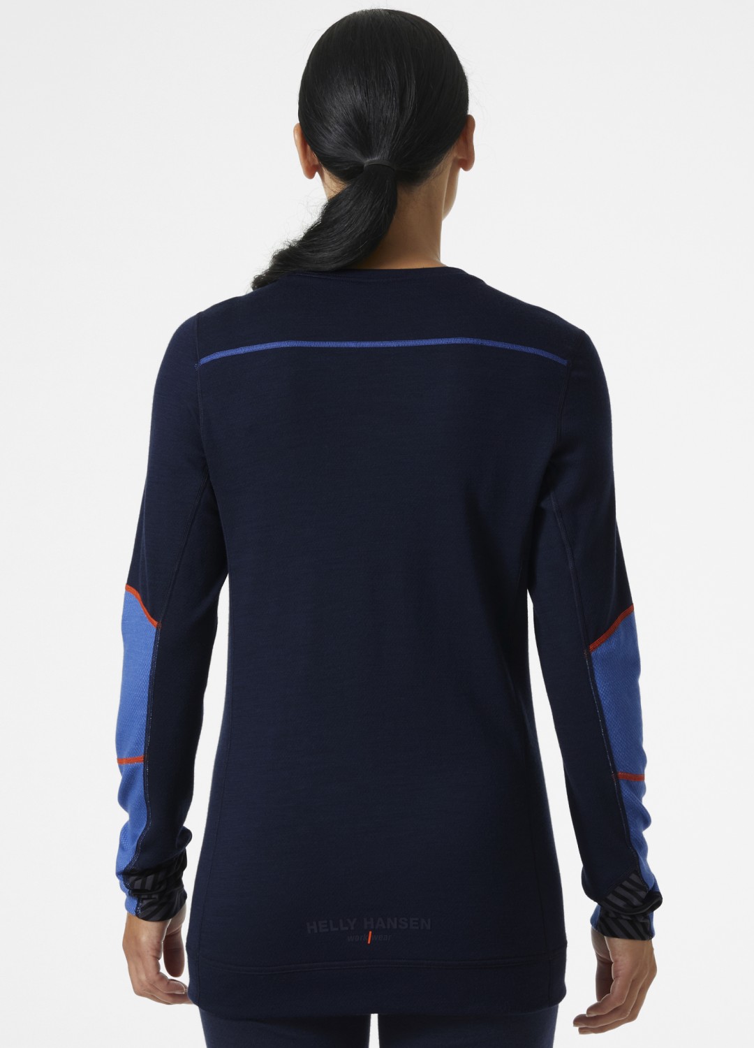 W Hh Lifa Merino Crewneck