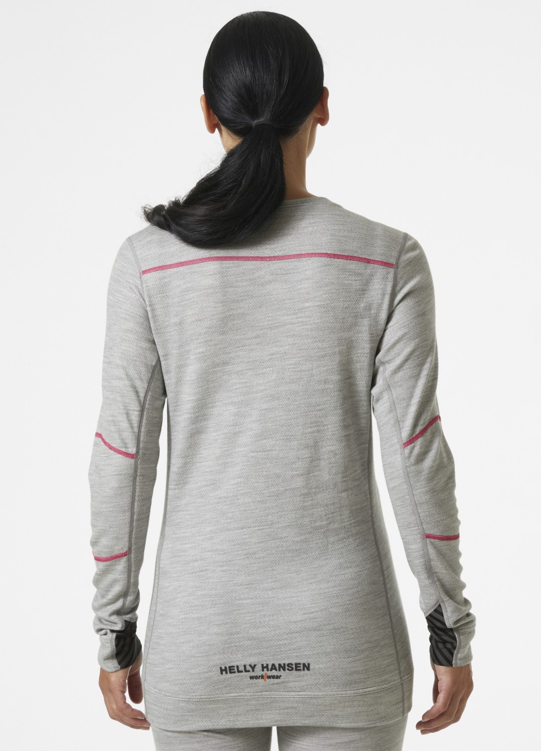 W Hh Lifa Merino Crewneck