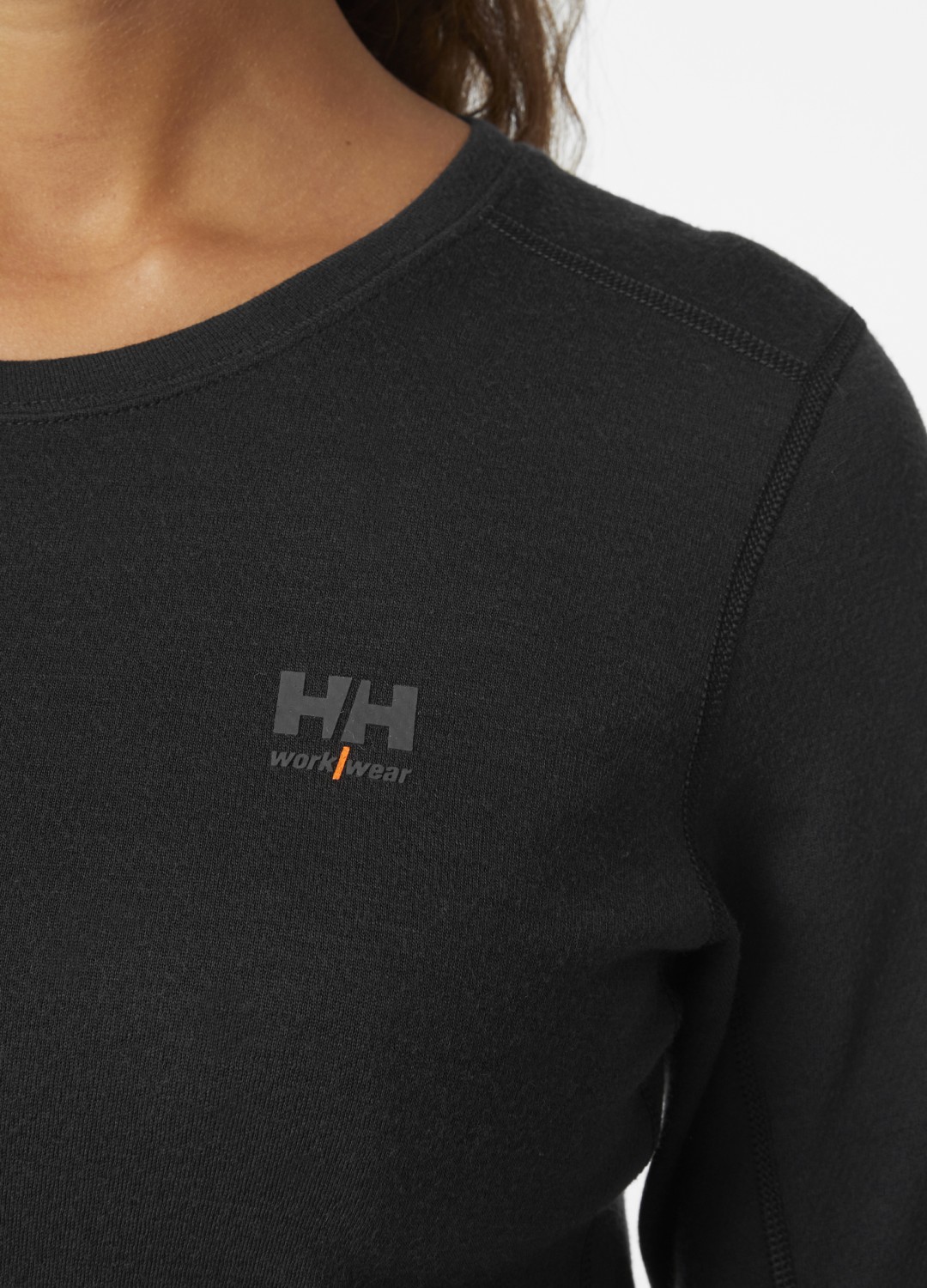 W Hh Lifa Merino Crewneck