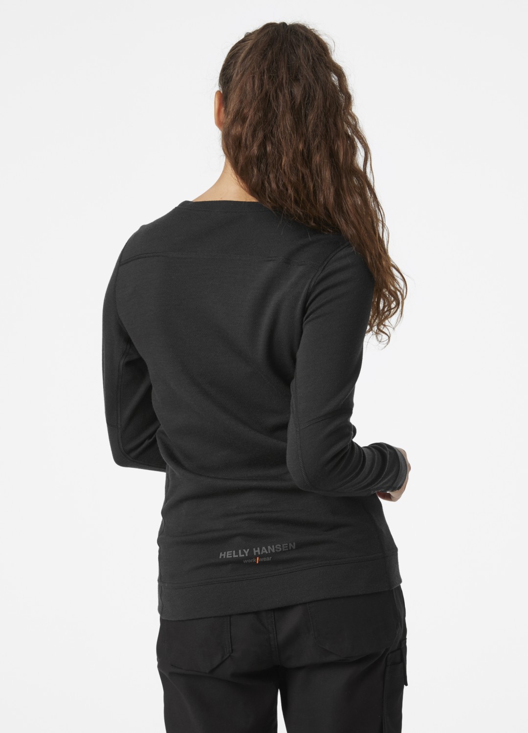 W Hh Lifa Merino Crewneck