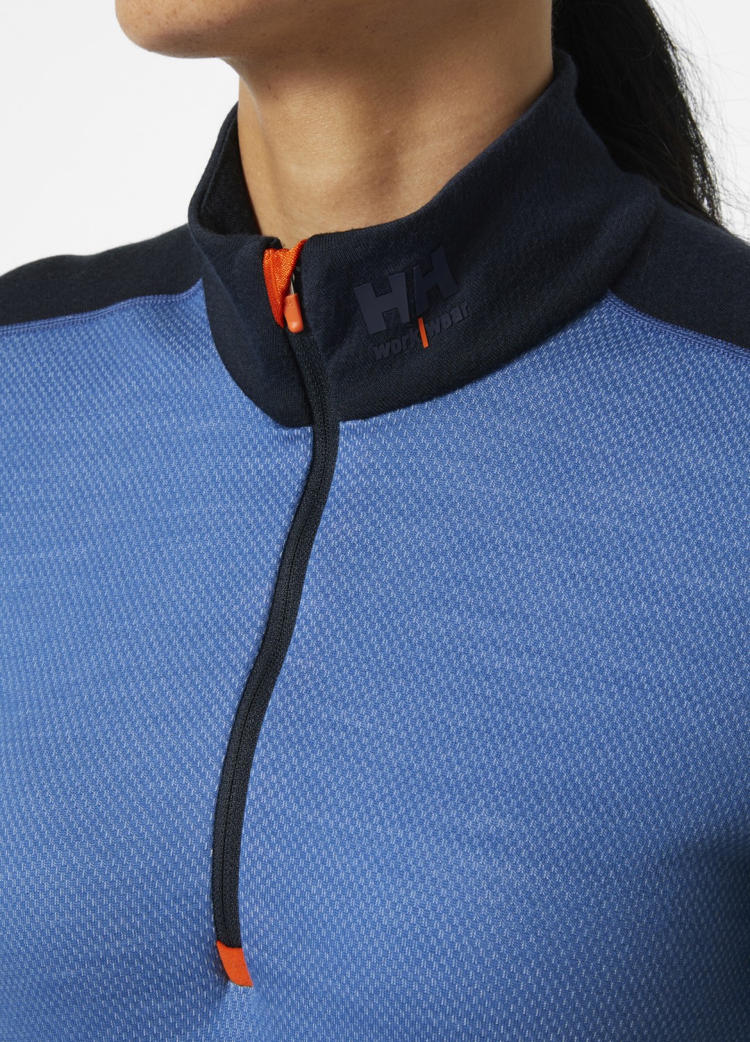 W Hh Lifa Merino Half Zip