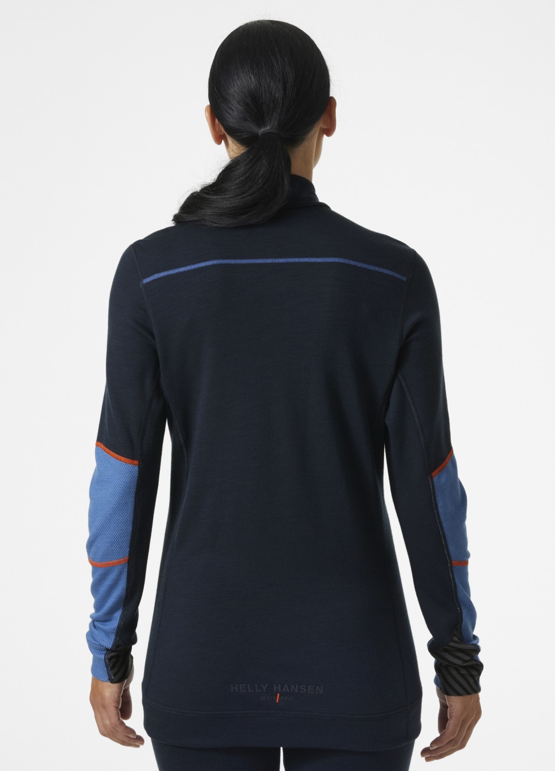 W Hh Lifa Merino Half Zip