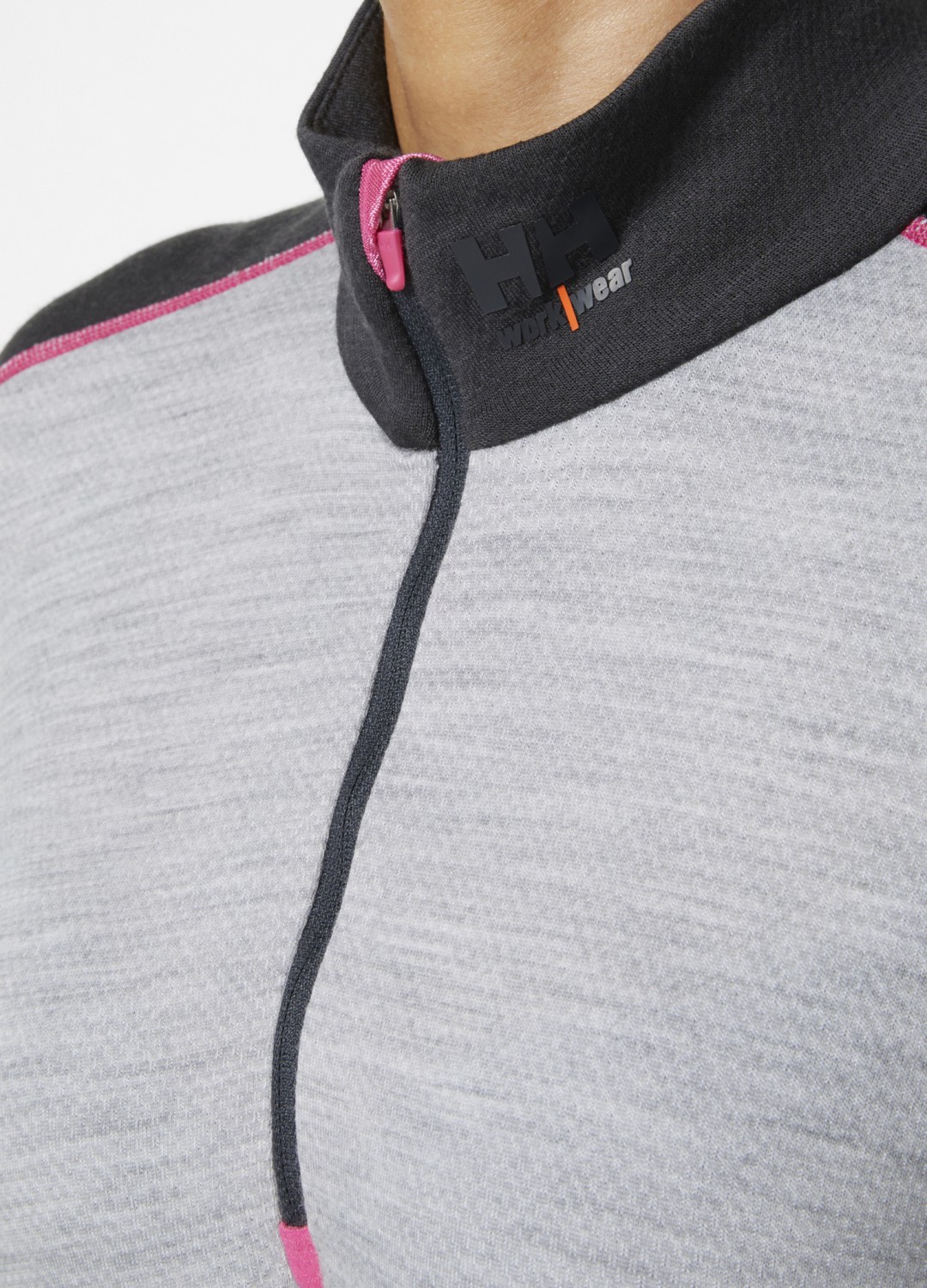 W Hh Lifa Merino Half Zip
