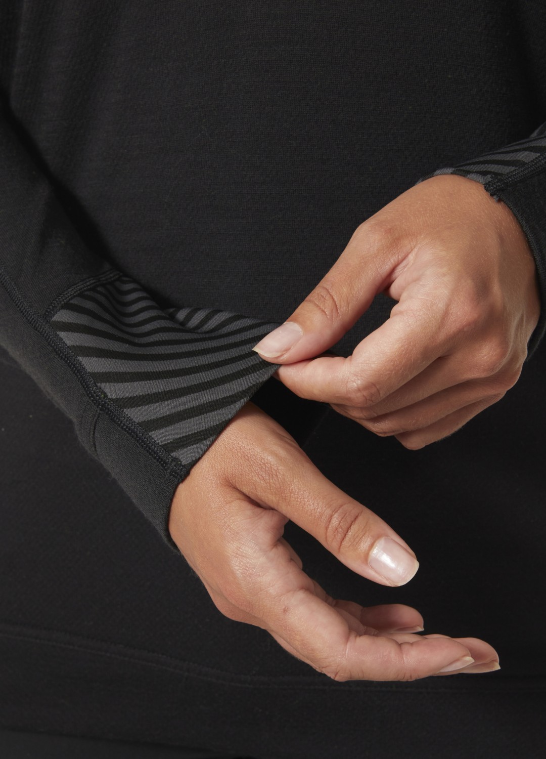 W Hh Lifa Merino Half Zip