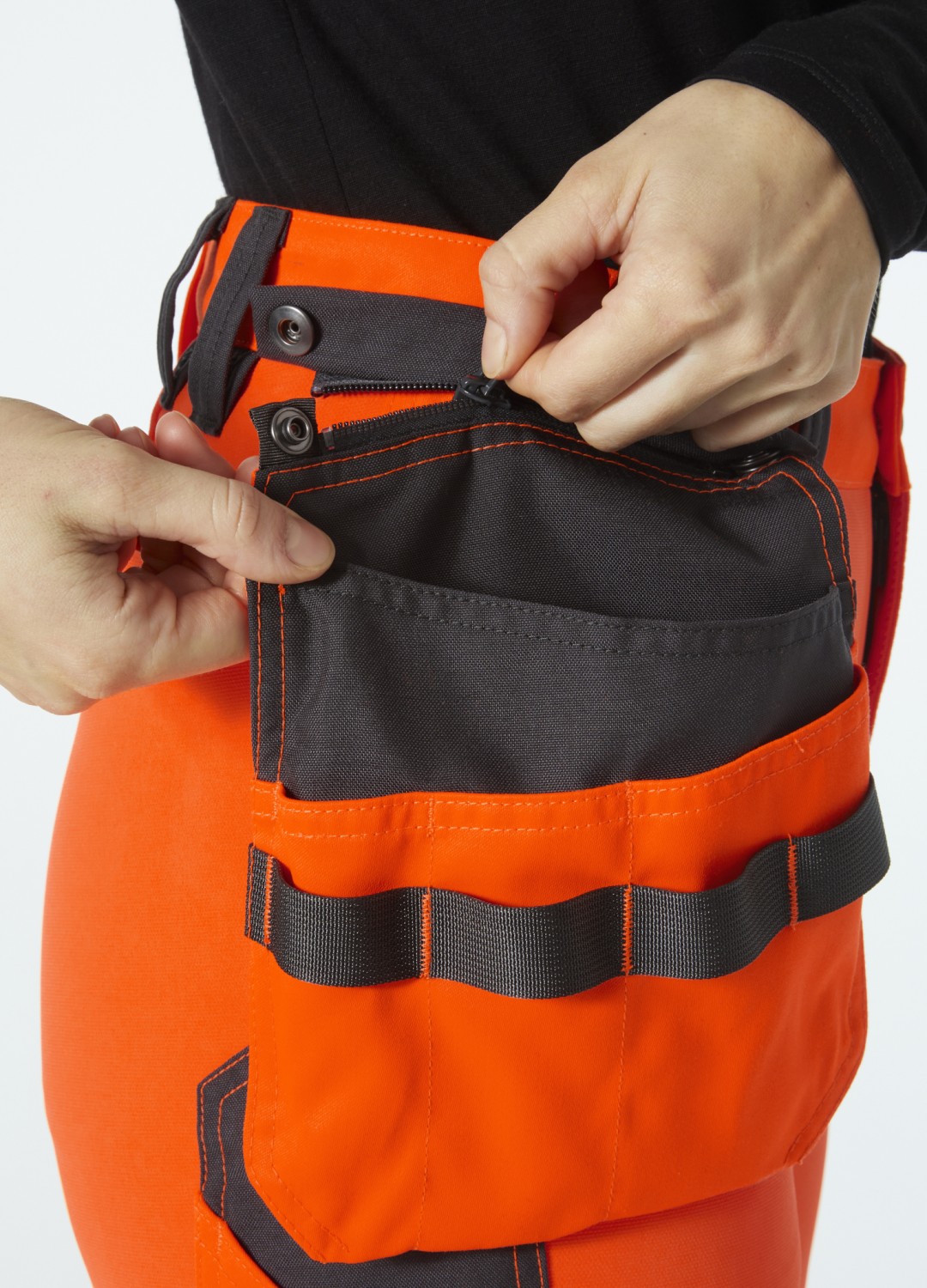 W Luna Hi Vis Cons Pant Cl 2