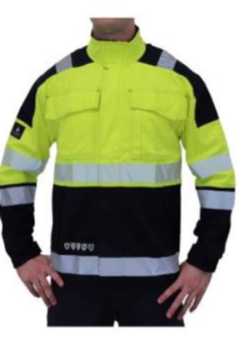 Ark Flash Jacket Class ! 2 Tone 9.2cal/cm2 XLarge
