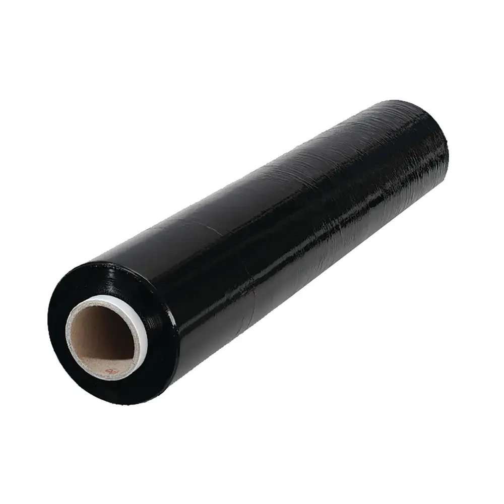 STRETCH FILM H/DUTY 400MMX300M EXT BLK Case of 6