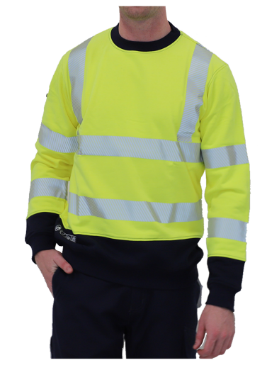 ARC FLASH HI-VIS SWEATSHIRT xsmall