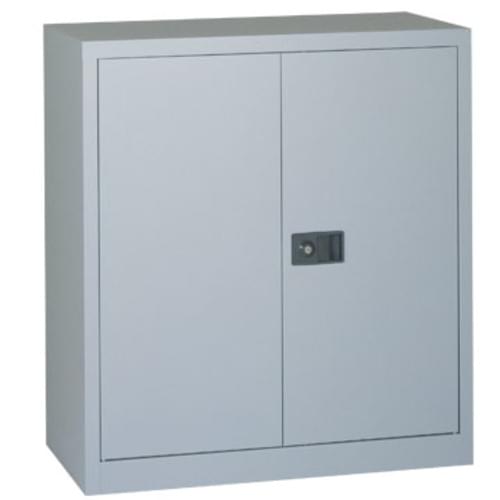 40 inch Bisley Contract 2-Door Cupboard Grey