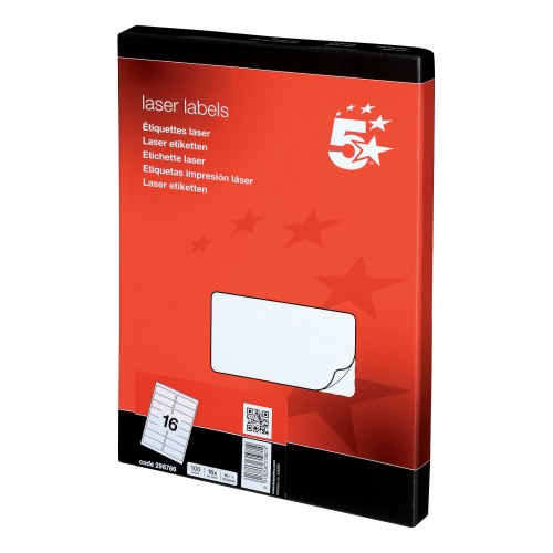 CBS Multi- Purpose Laser Label 16 per Sheet