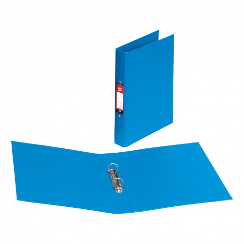 A4 PVC 2 Ring Binder BLUE (single)