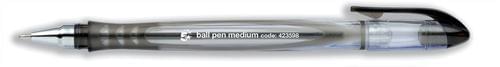 5 Star PREMIER Ballpoint Pen Med BLACK Bx20