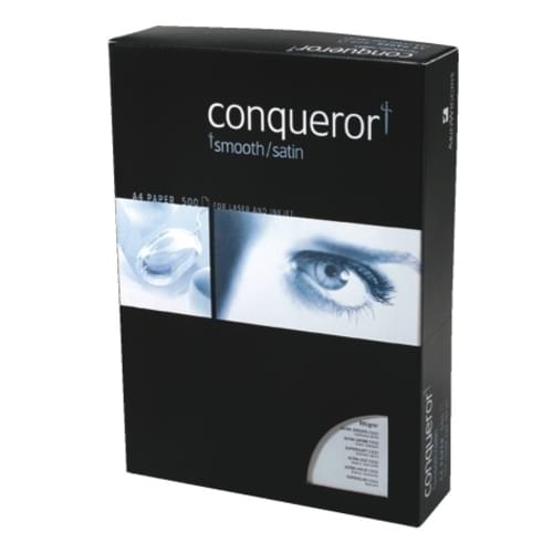 A4 Conqueror Hi-White Wove 100g Pk500
