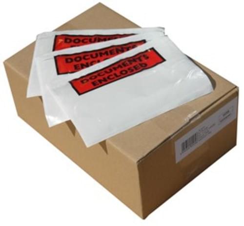 A7 Documents Enclosed Envelope Plain Bx 1000