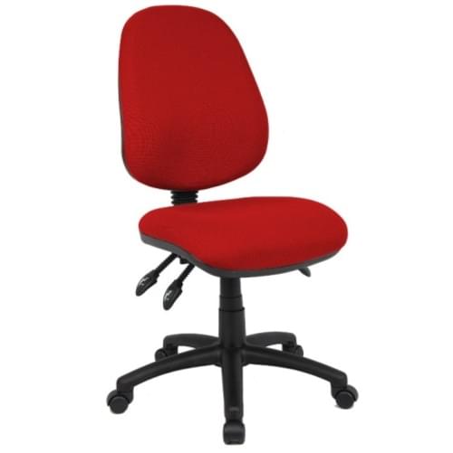 Advantage Operator Chair Burgundy Asynchro 3 Lever with Seat tilt - From just