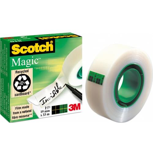 SCOTCH MAGIC Tape 19mm x 33m (single)