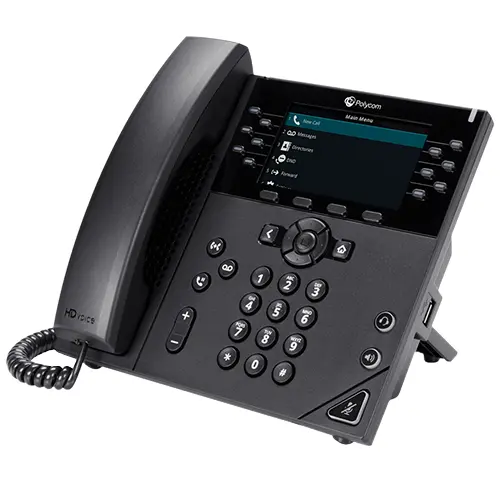 Poly VVX450 VoIP/SIP Phone