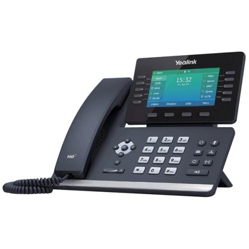 Yealink T54W 10-Line Dual Gigabit PoE LCD Display WiFi VoIP Phone