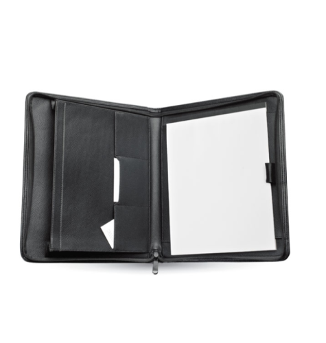 A4 bonded-leather portfolio