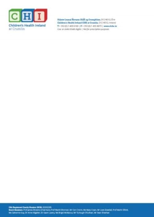 CHI Letterheads A4 (Pk 500)