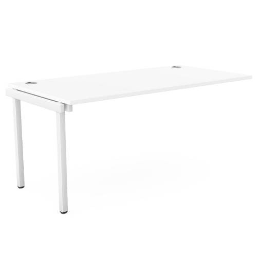 C-sense 1 Person Bench Add-On Portal Top 1400 x 800 - WHT/WHT