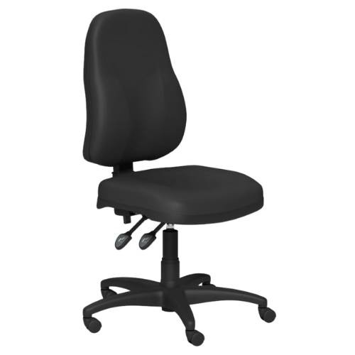 OA Series H/Back Swivel Nylon Base - Best Black Fabric