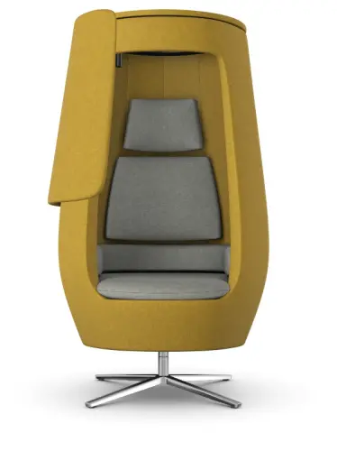 A11 Privacy Lounge Chair with Sliding Door