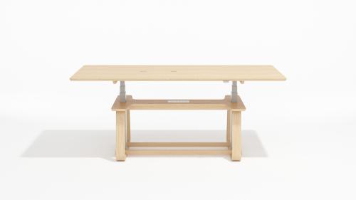 Theo Height Adjustable Meeting Table