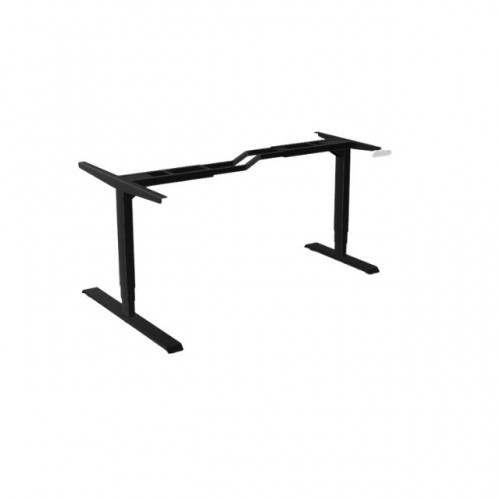 Leap Radial Z 3 Stage Electric Adjust Frame 80/50 595-1245mm w/ Handset & Cable Tray - Black