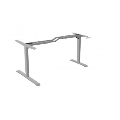 Leap Radial Z 3 Stage Electric Adjust Frame 80/50 595-1245mm w/ Handset & Cable Tray - Silver